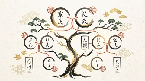 家系図を英語で書くには？family treeと続柄の英語表現を一覧で解説