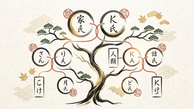 家系図を英語で書くには？family treeと続柄の英語表現を一覧で解説