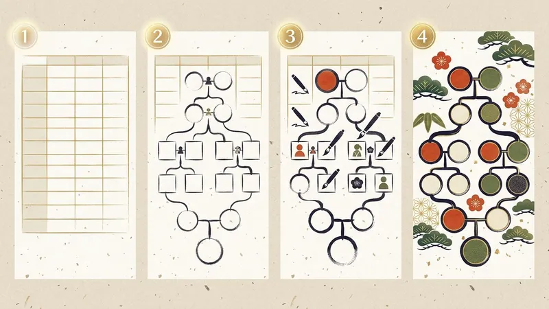 家系図をスプレッドシートで作る方法｜Googleで共有しながら整理