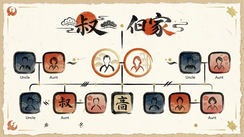 伯父と叔父・伯母と叔母の違い｜父母より年上は「伯」、年下は「叔」