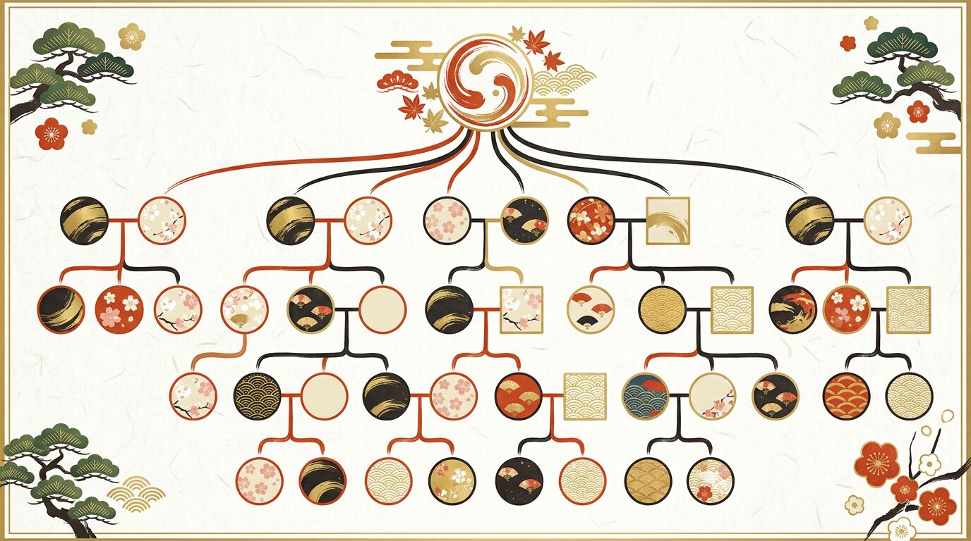 古い戸籍・くずし字の読み解きと家系図の図解