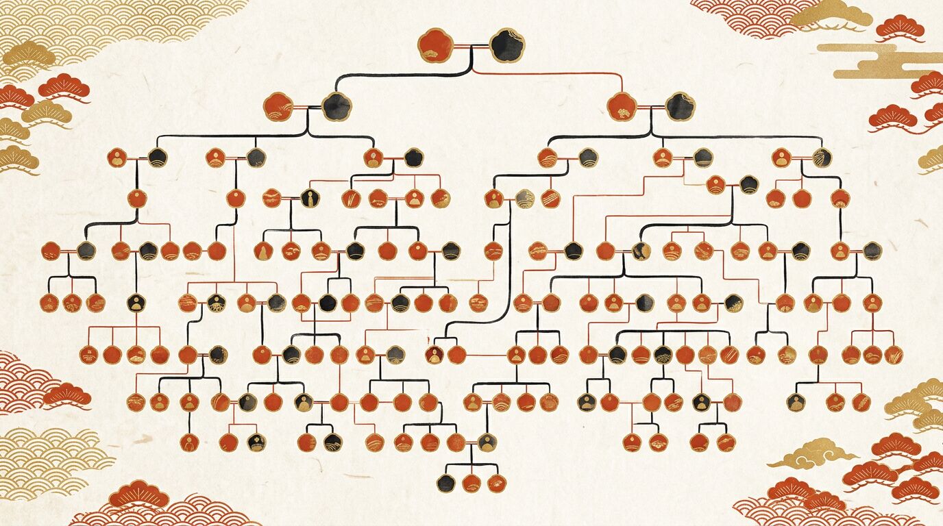 原戸籍と戸籍謄本の違いを示す図解