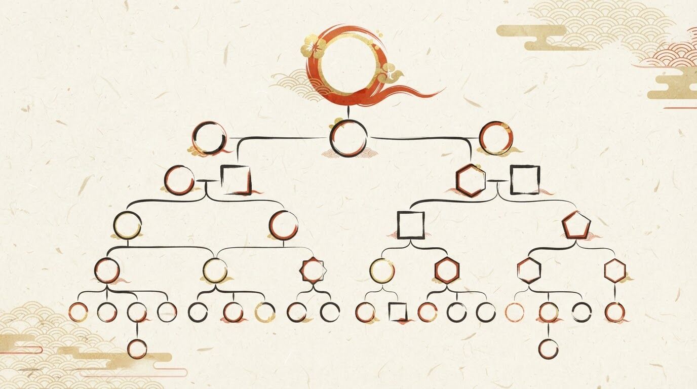 北欧神話の家系図｜オーディン・トール・ロキの系譜イメージ