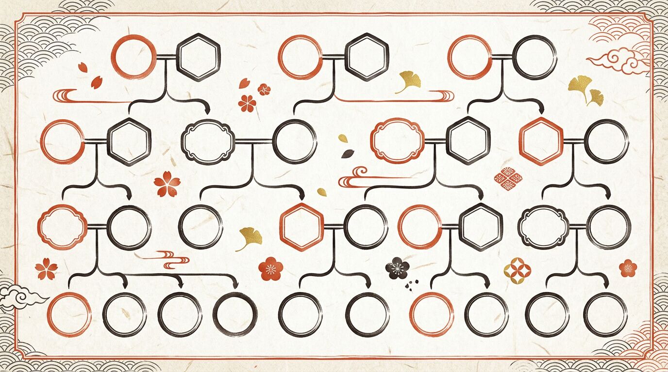いとこの子の呼び方・親等・家系図での位置を整理する図解