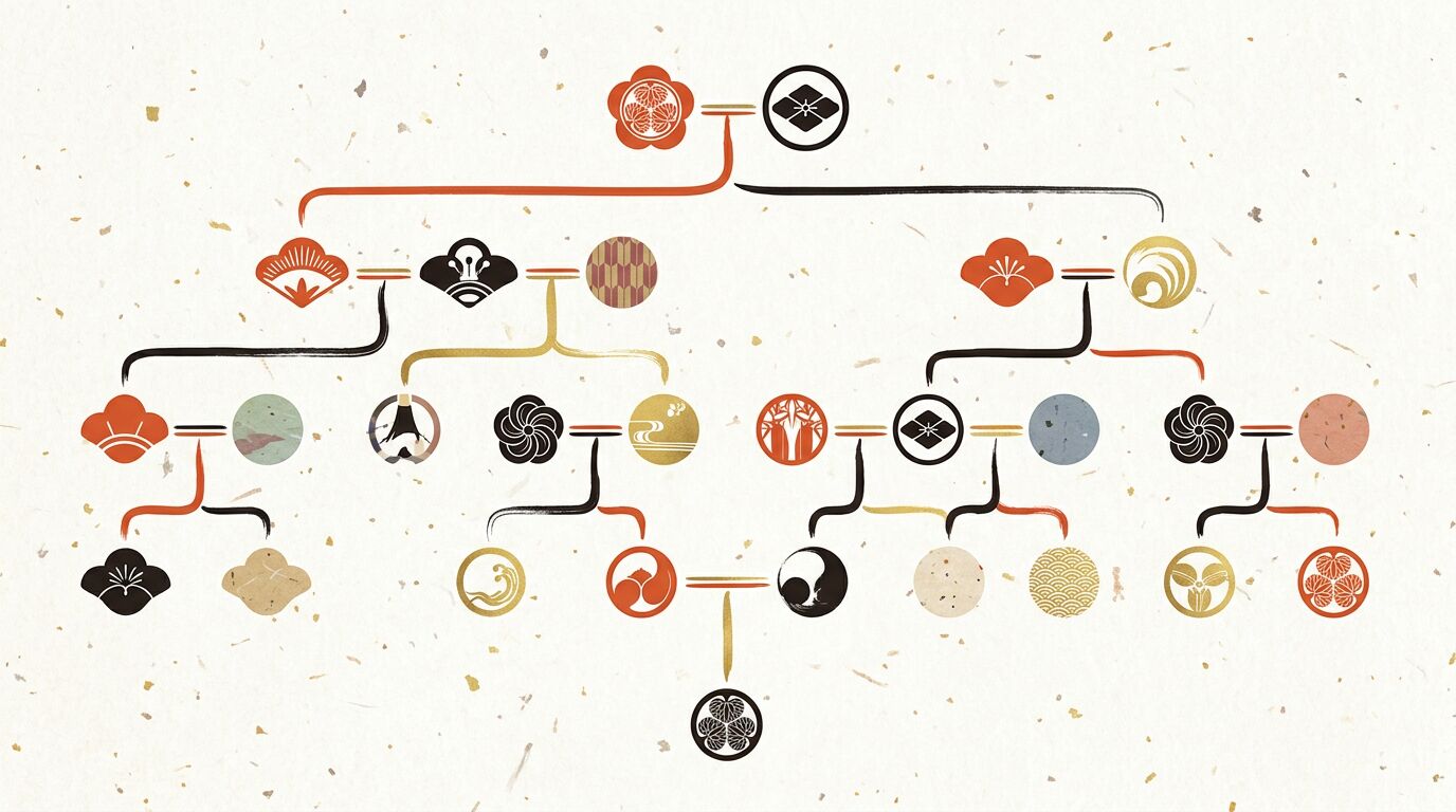 いとこの家系図での位置と書き方を整理する図解
