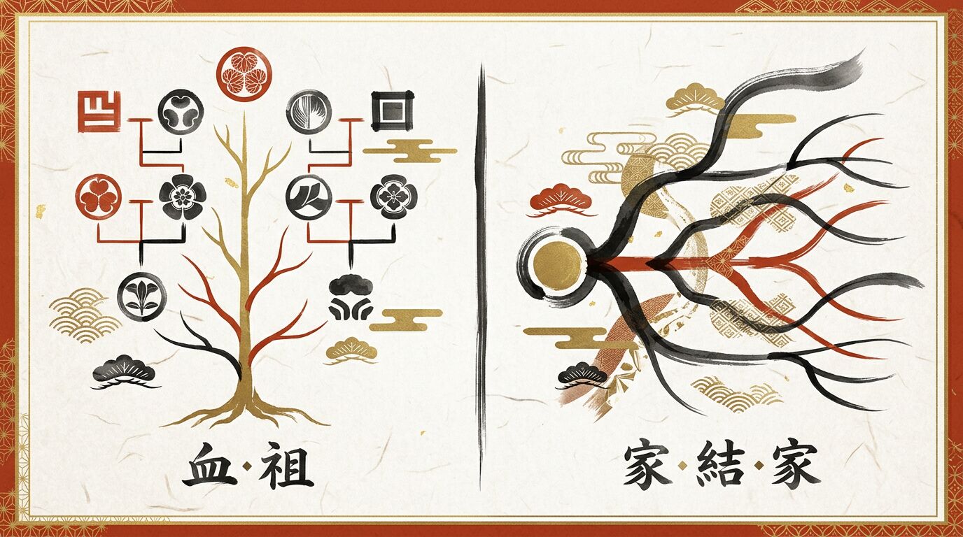 家系図と系図・家系譜・系譜の違い｜言葉の意味を整理