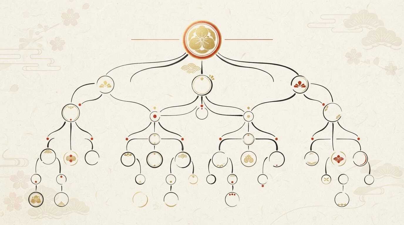 NARUTOの家系図|うずまき一族とうちは一族の系譜イメージ