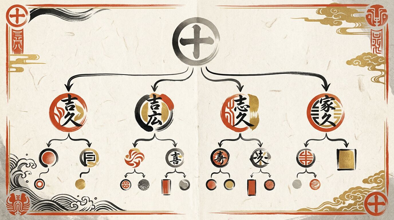 島津家の家系図｜貴久と島津四兄弟・義弘を図解で解説