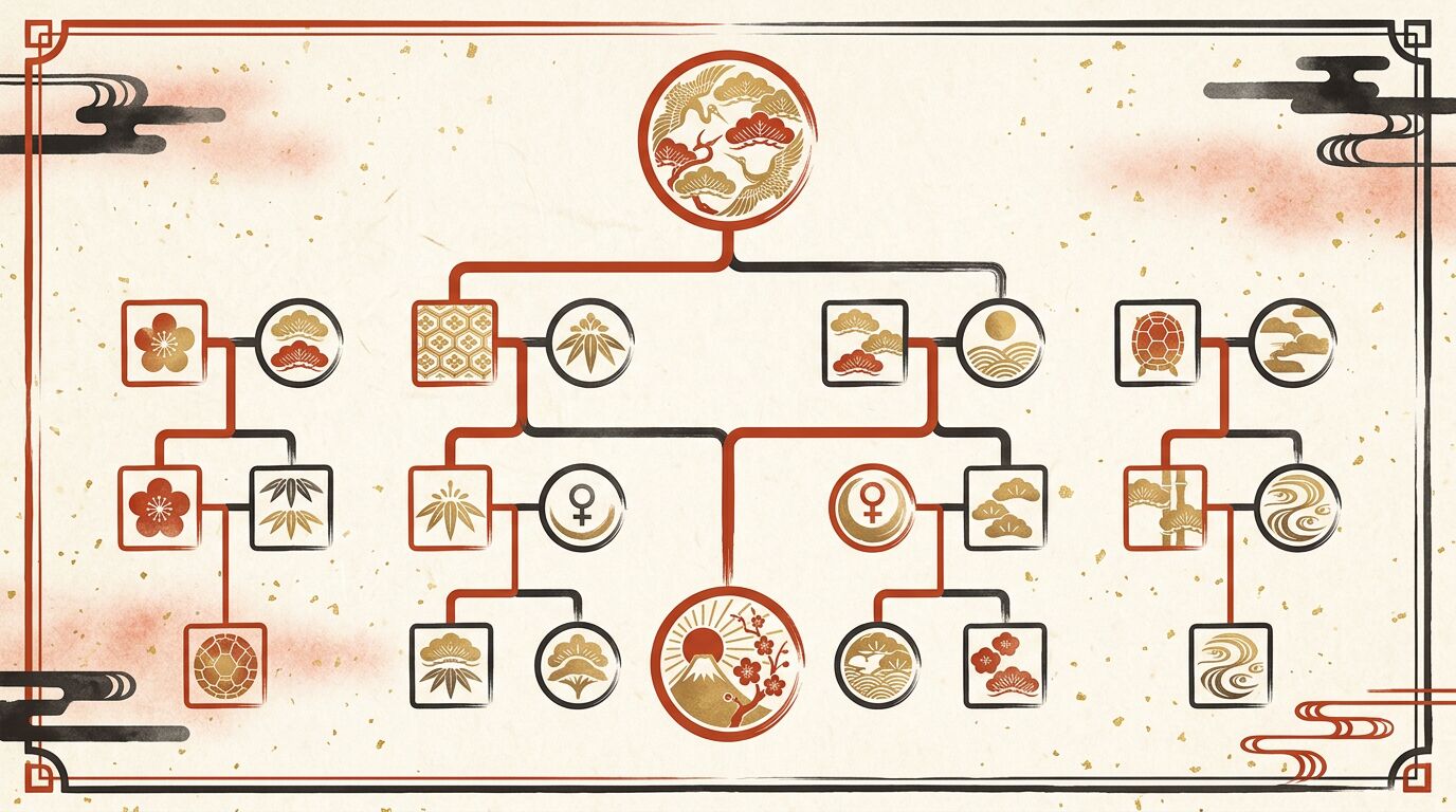 続柄「本人」とは？世帯主・自分・主の書き方と意味を家系図で解説